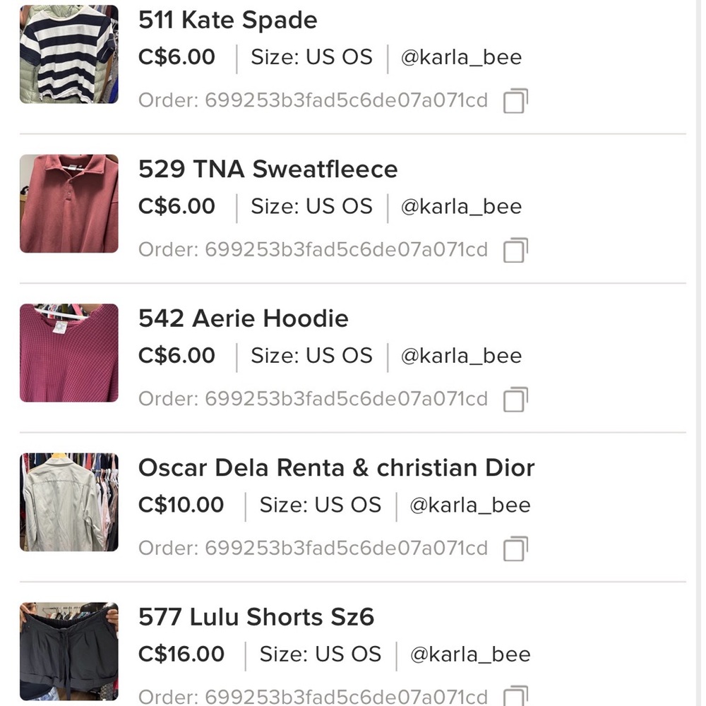 ✅Bundle for @karla_bee